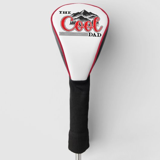 De coole vader golfheadcover (Voorkant)