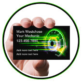 De coolste auto-Visitekaartjes Visitekaartje