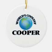 De coolste Cooper van de wereld Keramisch Ornament (Voorkant)