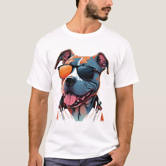De coolste hond ter wereld t-shirt (Voorkant)