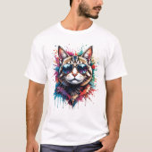 De coolste KittyKat van de stad T-shirt (Voorkant)