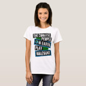 De Coolste Mensen op Aarde Spelen Bouzouki T-shirt (Voorkant volledig)