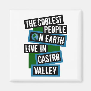 De coolste mensen op aarde wonen in Castro Valley Magneet