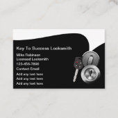 De coolste moderne slotenmaker Visitekaartjes (Voorkant)