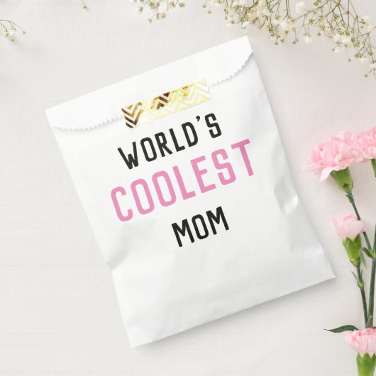De coolste moeder ter wereld bedankzakje (Gezegeld)