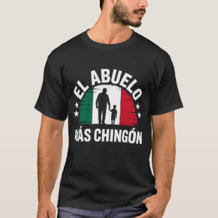 De Coolste Opa Grootvader Mexicaanse Vlag T-shirt