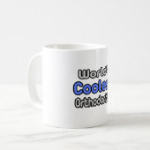 De coolste orthodontist ter wereld koffiemok (Voorkant links)