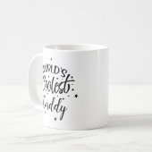 De coolste papa Vaderdag ter wereld Koffiemok (Voorkant links)