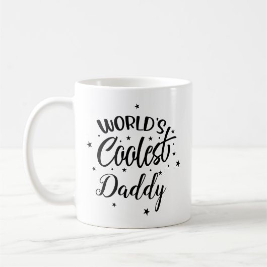 De coolste papa Vaderdag ter wereld Koffiemok (Links)