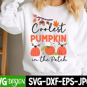 De coolste pompoen in de patch voor dames t-shirt