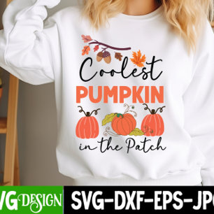 De coolste pompoen in de patch voor dames t-shirt