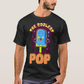 De coolste pop grappige vader ooit levendige cool  t-shirt (Voorkant)