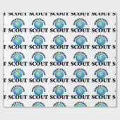 De coolste scout ter wereld cadeaupapier (Vlak)