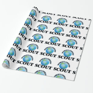 De coolste scout ter wereld cadeaupapier
