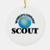 De coolste scout ter wereld keramisch ornament (Voorkant)