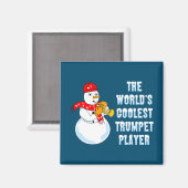 De coolste trompet ter wereld magneet (Voorkant / Achterkant)