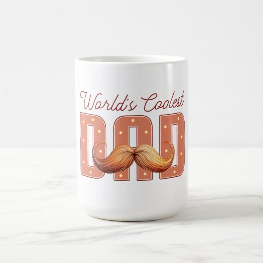 De coolste vader ter wereld - Bold & Classic Tribu Koffiemok (Center)