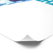 De coolste van de Bunch Pun Schattigee baby Pengui Foto Afdruk (Hoek)