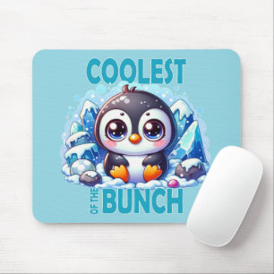 De coolste van de Bunch Pun Schattigee baby Pengui Muismat