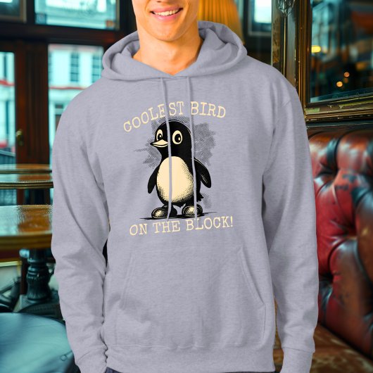 De coolste vogel op het blok! - Charmante pinguïn Hoodie