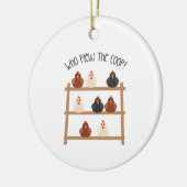 De Coop vegen Keramisch Ornament (Links)