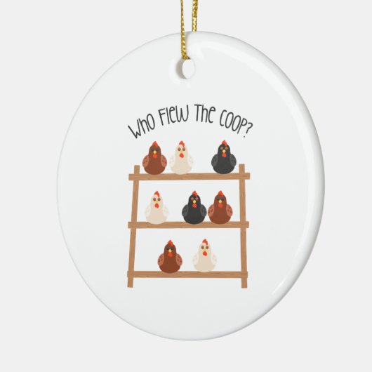 De Coop vegen Keramisch Ornament (Links)