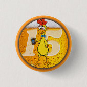 De Cooper Trooper pin Ronde Button 3,2 Cm (Voorkant)