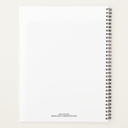 De Coördinator van Chaos Persoonlijke Naam Planner (Achterkant)