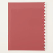 De Coördinator van Chaos Persoonlijke Naam Planner (Achterkant)