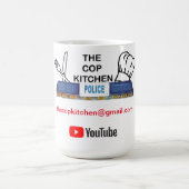 De Cop Kitchen zoals op YouTube (11oz) Koffiemok (Center)