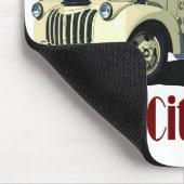 De Copper City brandweerwagen Muismat (Hoek)