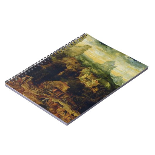 De Coppermine (olie op het paneel) Notitieboek (Linkerzijde)