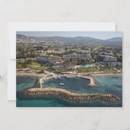 De Coral Beach Hotel Paphos, Cyprus ansichtkaart Kaart