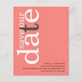 De Coral Roos van de begroting roze QR- codetekst  (Voorkant)