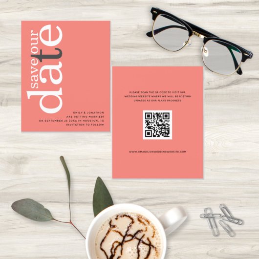 De Coral Roos van de begroting roze QR- codetekst 