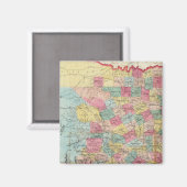 De Cordova's Kaart van Texas Magneet (Voorkant / Achterkant)