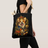 De Corgi Koning Tote Bag (Dichtbij)