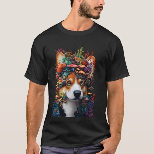 De Corgi & Koraal T-shirt (Voorkant)