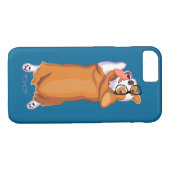 De Corgi Sploot Case-Mate iPhone Case (Achterkant (Horizontaal))