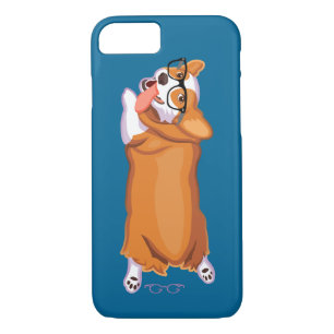 De Corgi Sploot Case-Mate iPhone Case