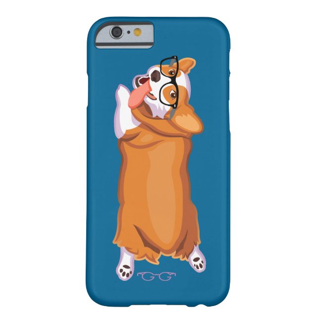 De Corgi Sploot Case-Mate iPhone Case (Achterkant)