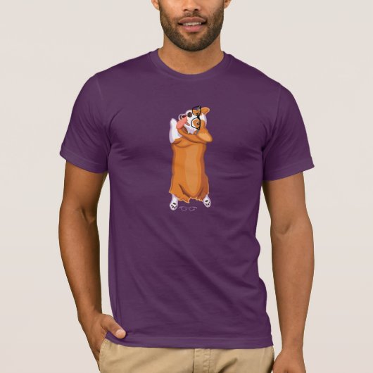 De Corgi Sploot T-shirt (Voorkant)