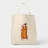 De Corgi Sploot Tote Bag (Voorkant)