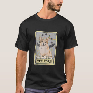 De Corgi Tarot Kaart Corgi Hondenliefhebbers Hallo T-shirt