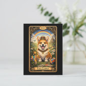 De Corgi Tarotkaart Briefkaart (Staand voorkant)