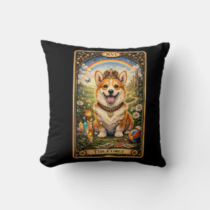 De Corgi Tarotkaart Kussen