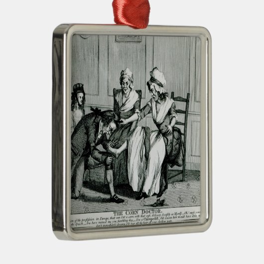 De Corn Doctor, 1793 Metalen Ornament (Rechts)
