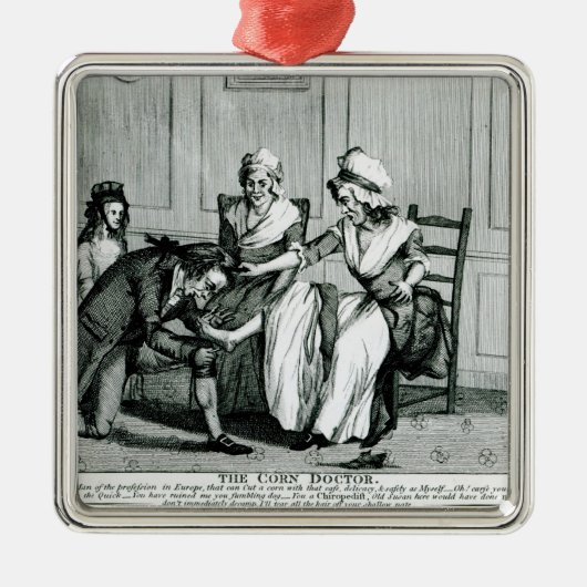 De Corn Doctor, 1793 Metalen Ornament (Voorkant)