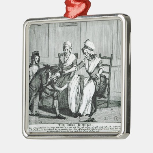 De Corn Doctor, 1793 Metalen Ornament (Links)