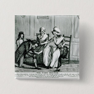 De Corn Doctor, 1793 Vierkante Button 5,1 Cm